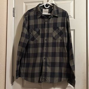 Weatherproof Vintage Plaid Flannel Button Up